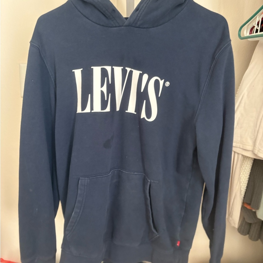 Levi's Men's Navy Hoodie